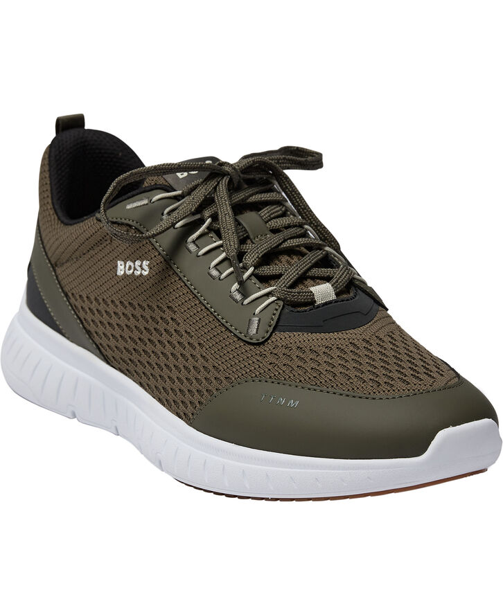 BOSS TTNM LIGHT_Runn_knel Dark green