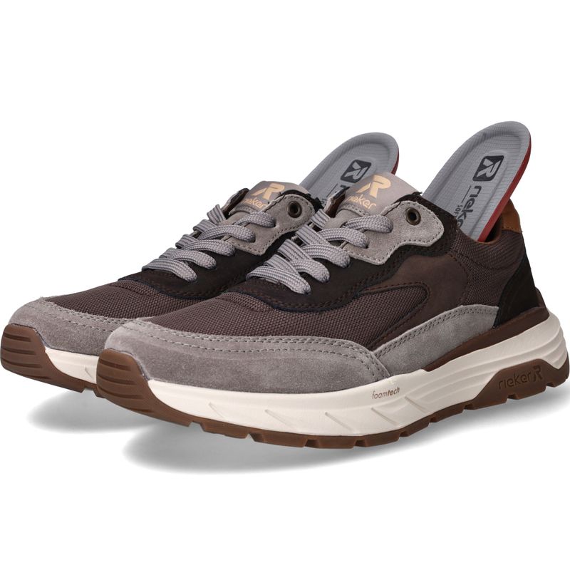 Rieker Sport Sneakers Bruin Heren