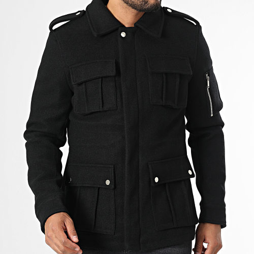 Veste Zippée Noir
