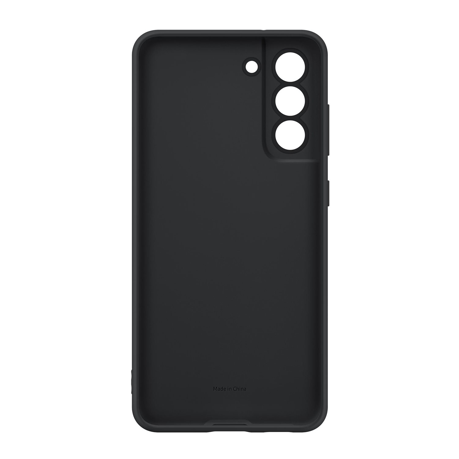 Galaxy S21 FE 5G Silikon Cover Hülle (EF-PG990TBEGWW) - Schwarz