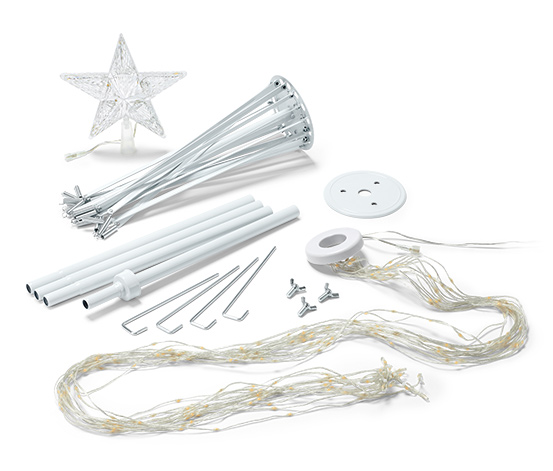 Faltbarer LED-Baum