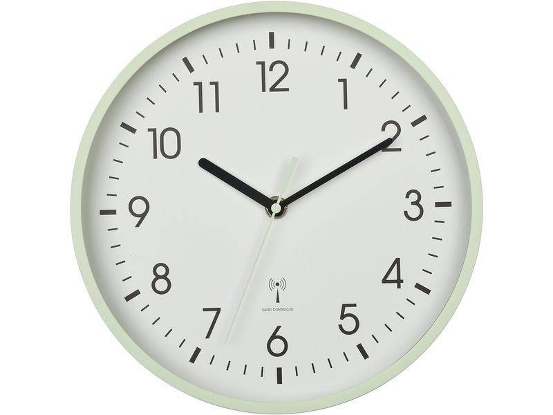 TFA Dostmann Funk-Wanduhr Mint Analoge Wanduhr