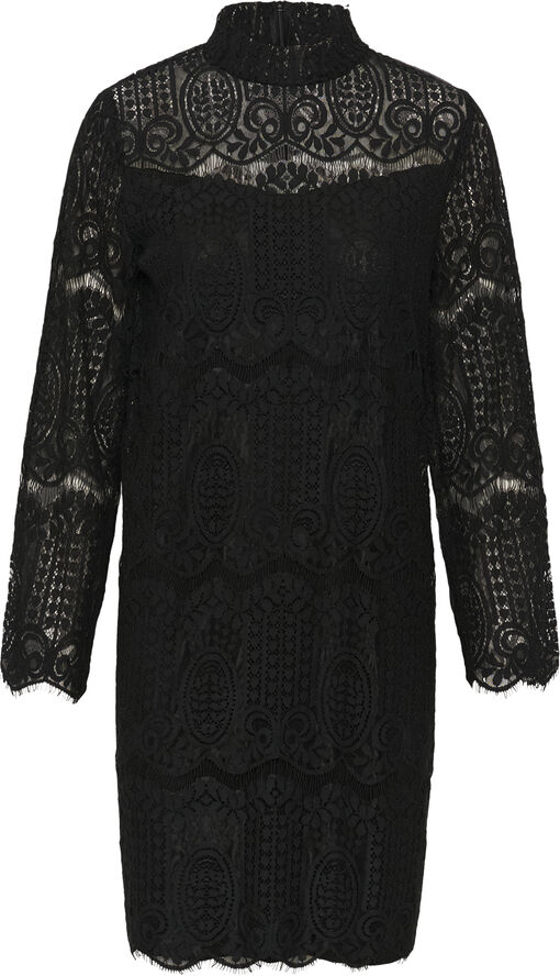 Culture CUima Lace Short Dress Black