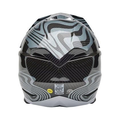 Casque cross Bell MOTO-10 SPHERICAL CORTEX 2025 - Gris / Rouge