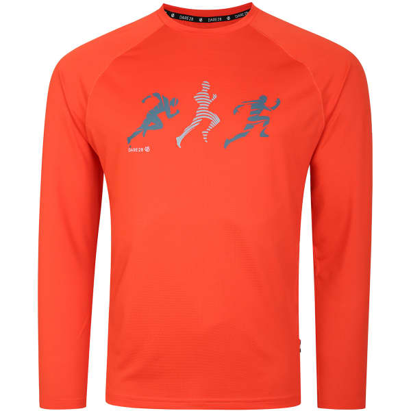 T-shirt running DARE 2B RIGHTEOUS III LONG SLEEVED TEE TRAIL BLAZE