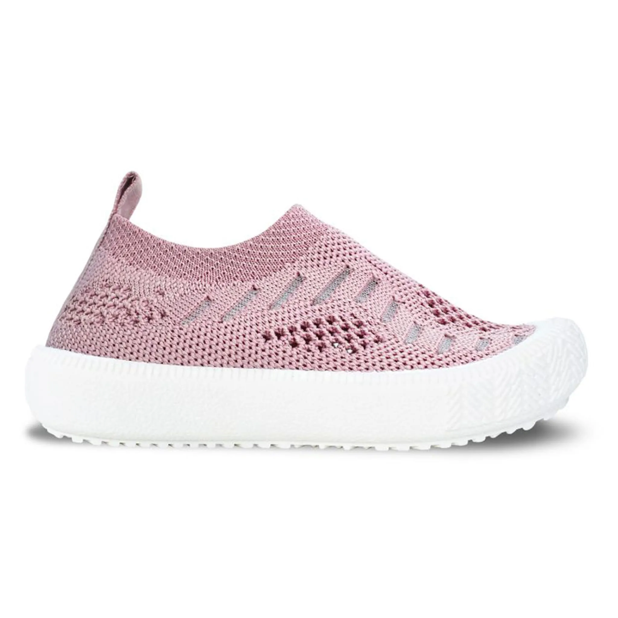Jan & Jul Soulier Breeze Tricot Rose Pâle Pointures 9-12