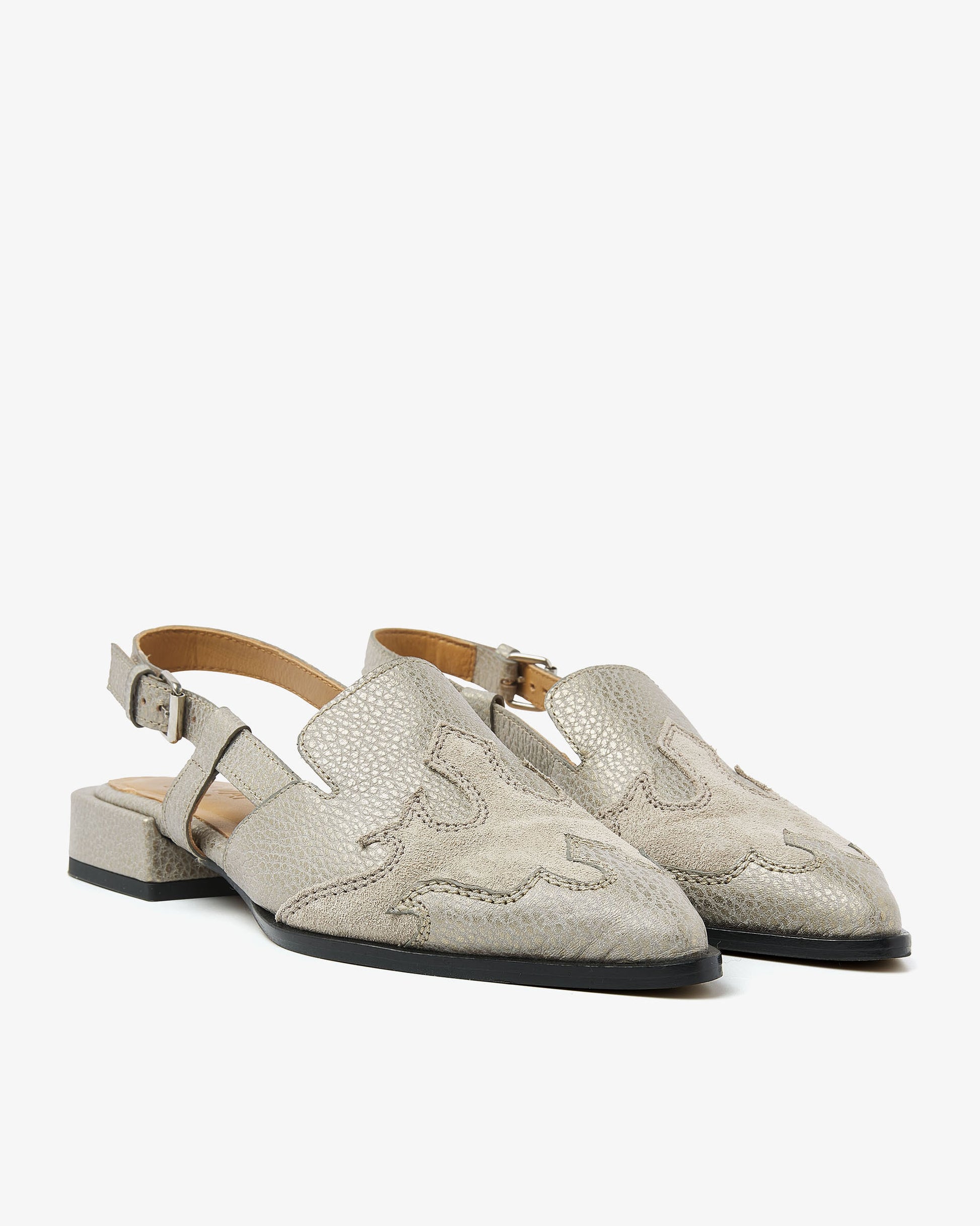 VIA VAI grijze slingbacks Jazz Vaienna