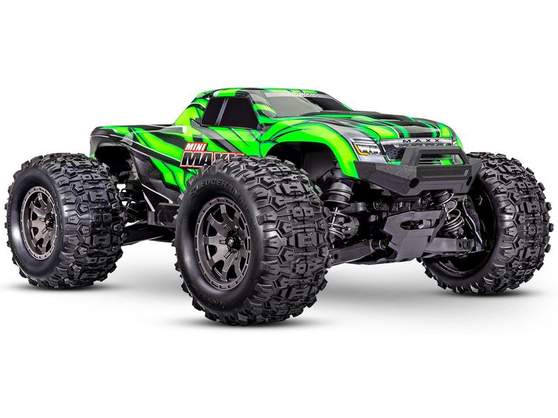 Traxxas Monster Truck Mini Maxx BL-2s Grün RTR 1:16 Monster Truck Mini MAXX 4WD