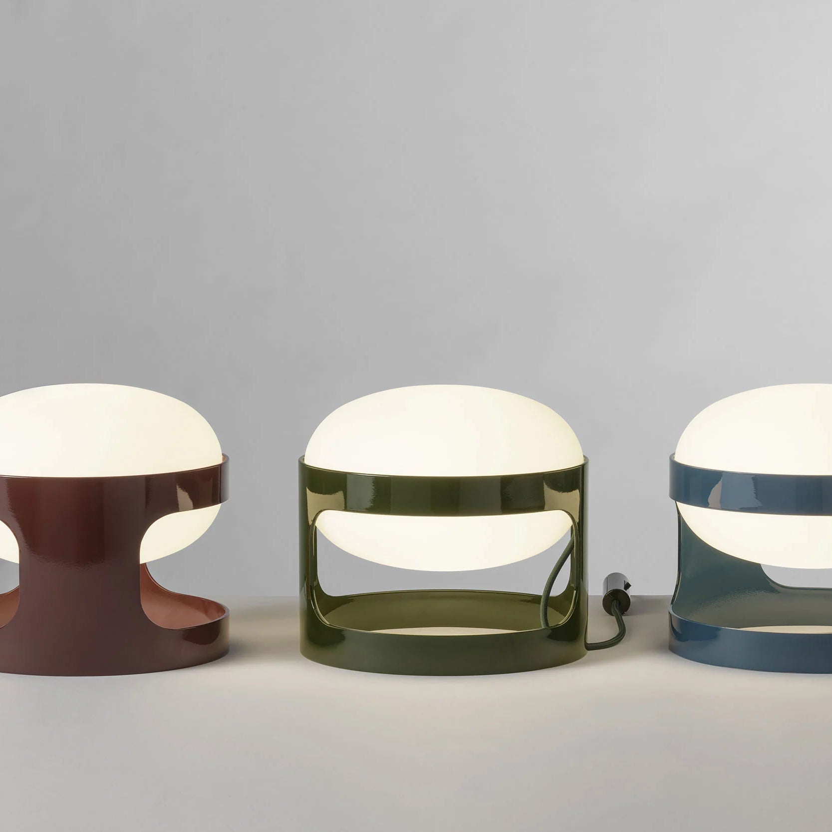 Kartell KD28 Tafellamp - Petrol