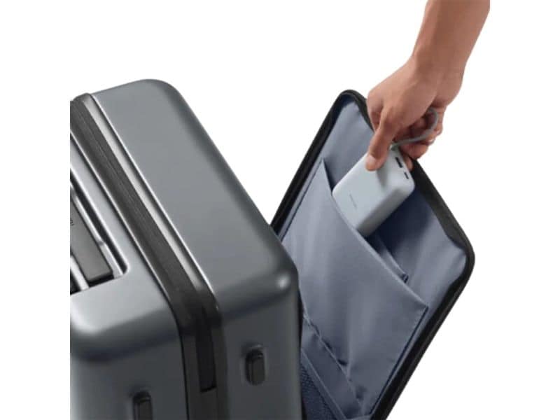 Xiaomi Handgepäckkoffer 38 l, Schwarz Handgepäckkoffer mit Frontfach