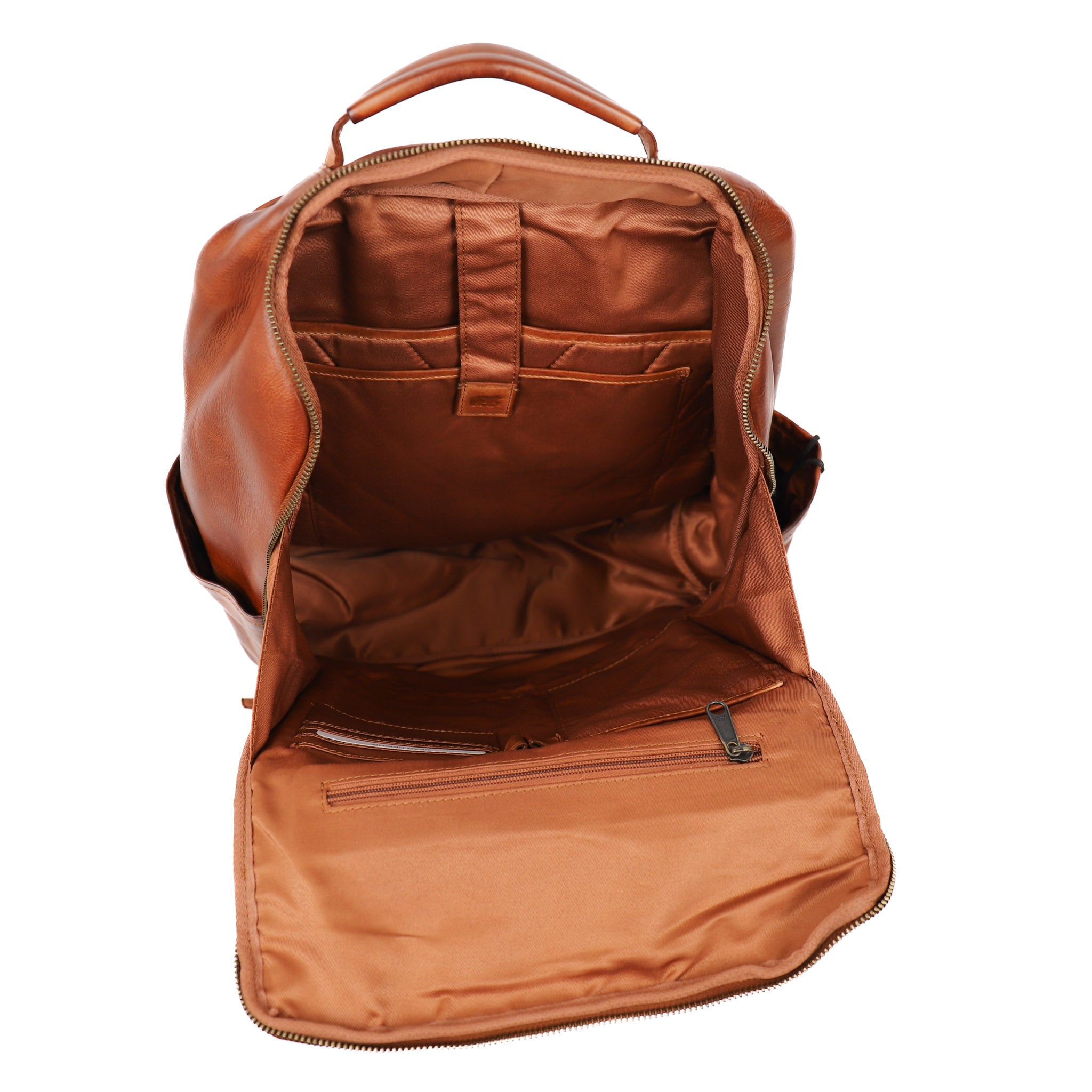 Laptop rugzak 'Aart' cognac Cognac