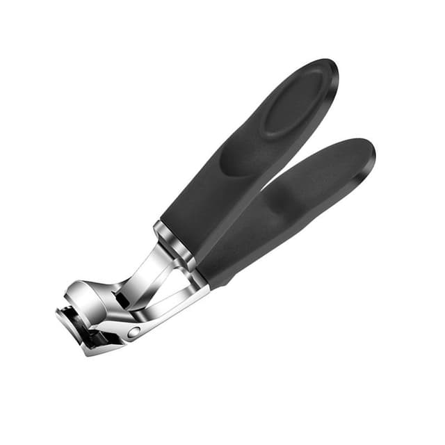 Ergonomisk tånegleklipper i rustfrit stål