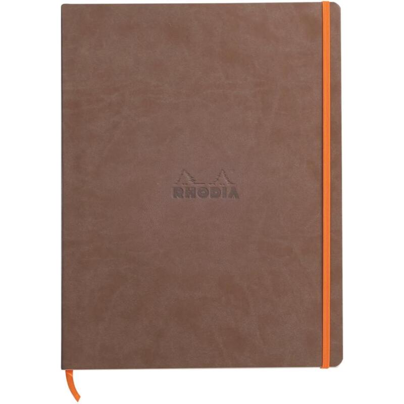 Rhodiarama cahier souple A4 +160 pages ligné papier ivoire 90 g