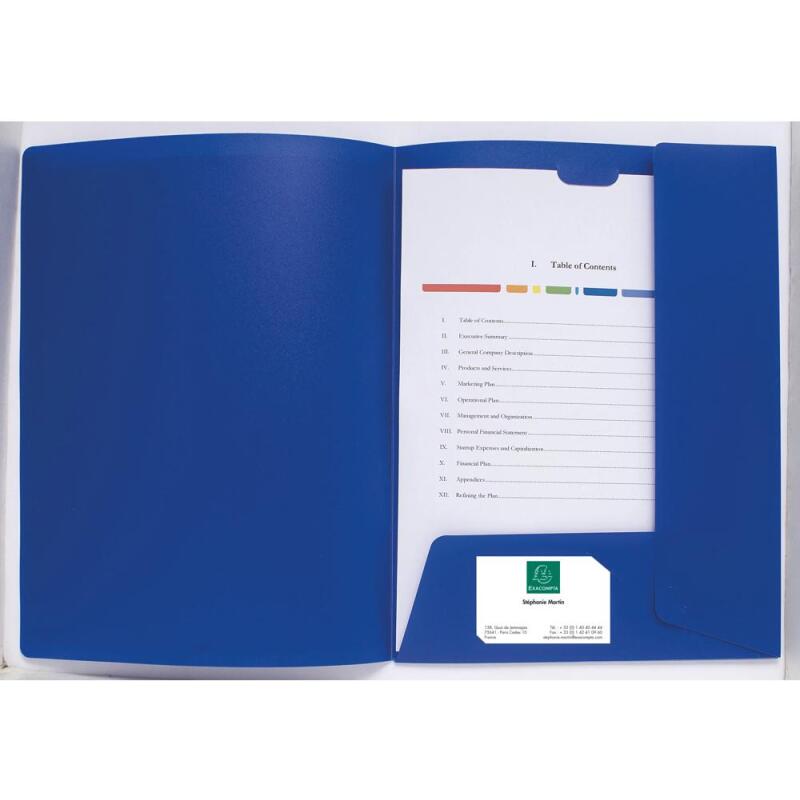 Chemise de présentation polypropylène souple Krea Cover - A4