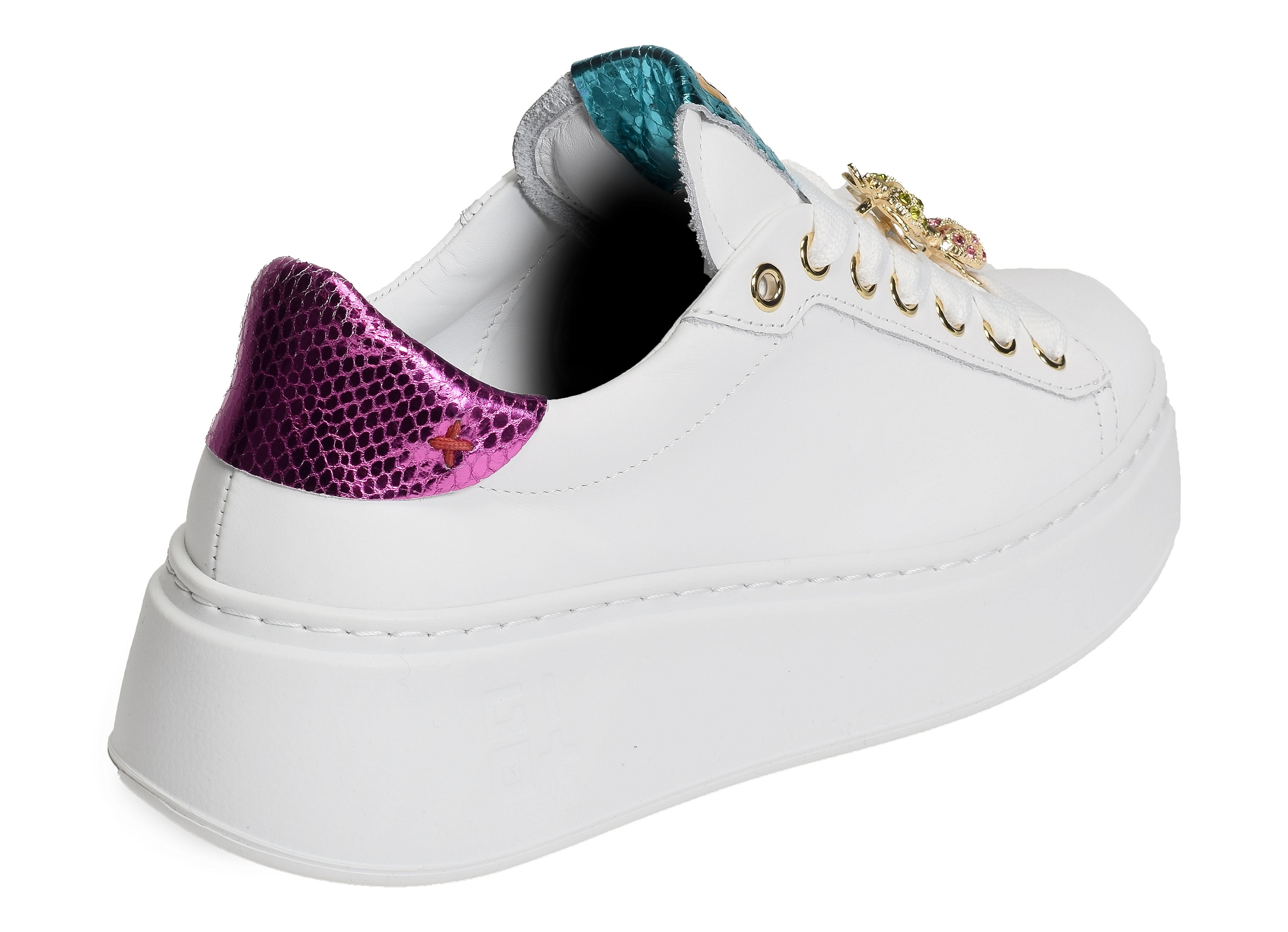 Pia 158a blanc multicolore