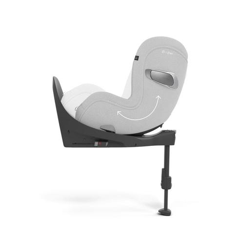 Siège-auto gr 0+/1 SIRONA T i-Size Tissu Plus Platinum White - CYBEX