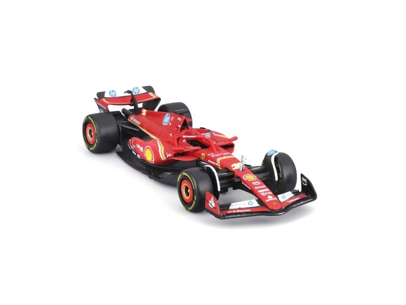 BBurago Ferrari F1 SF-24 Leclerc 2024 1:18 Sammlermodell im Massstab 1:18