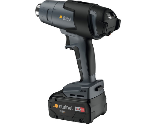 Steinel accu heteluchtblazer mobiele warmte MH3, inclusief 8 Ah accu en lader