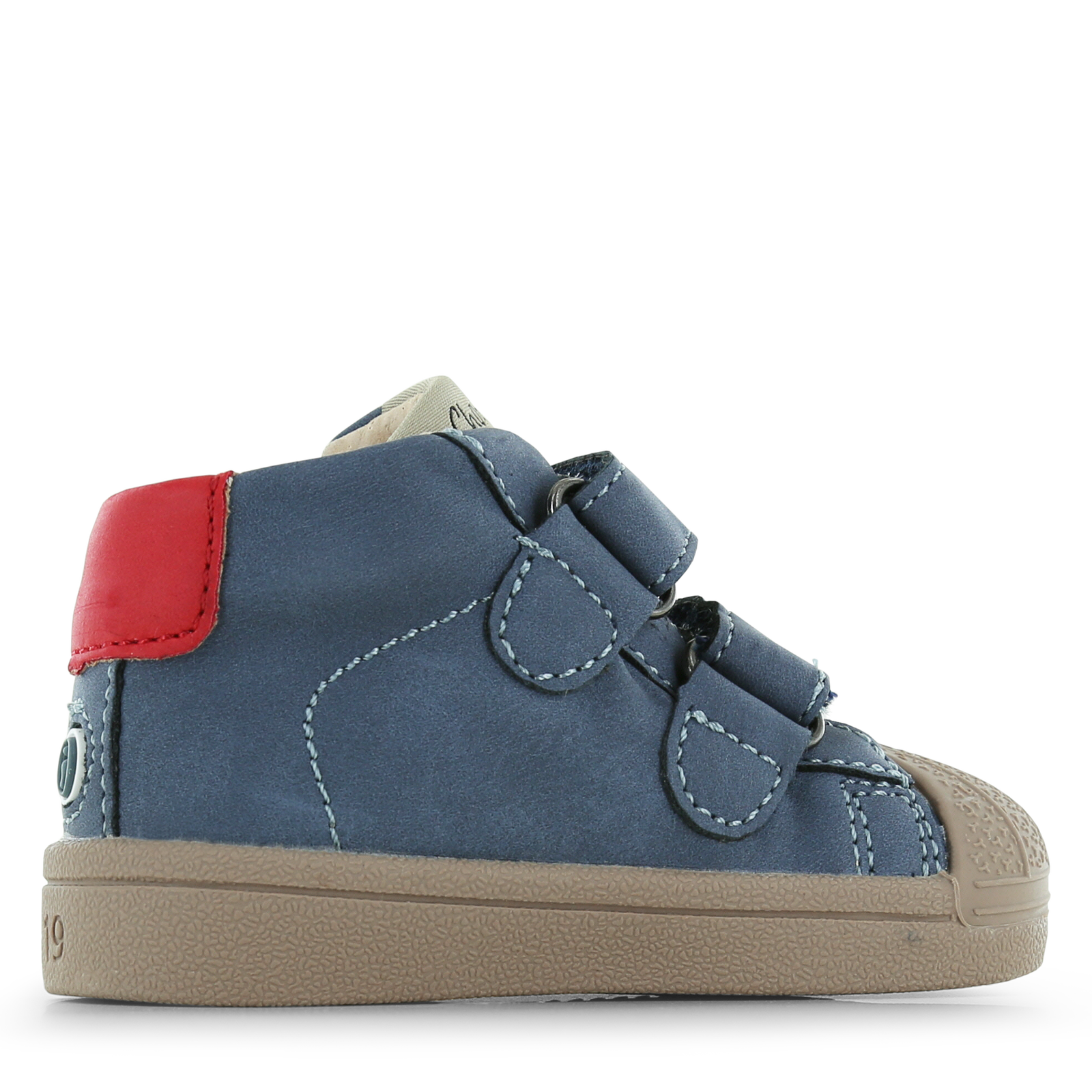 Shoesme hoher blauer Sneaker mit Stupsnase
