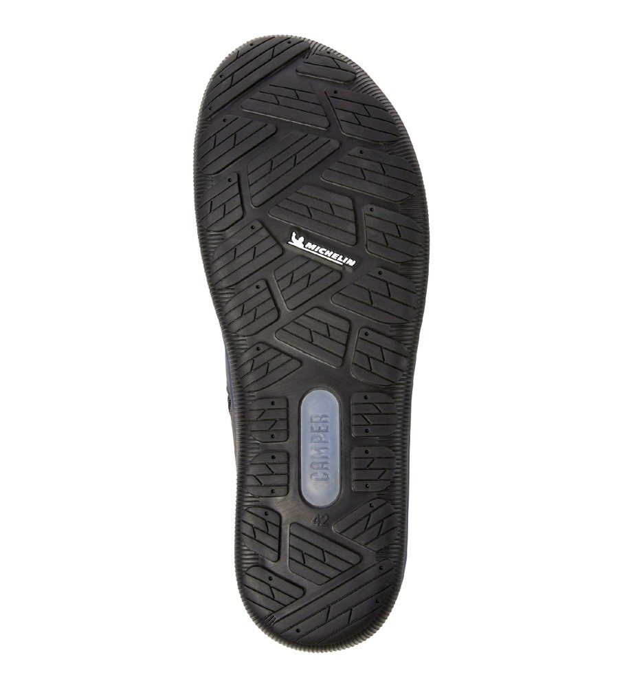 Botas Camper Peu Pista GM em couro cinza