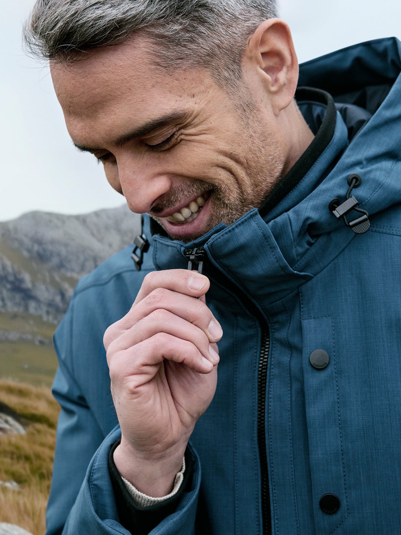 Herren Blouson in Strukturoptik