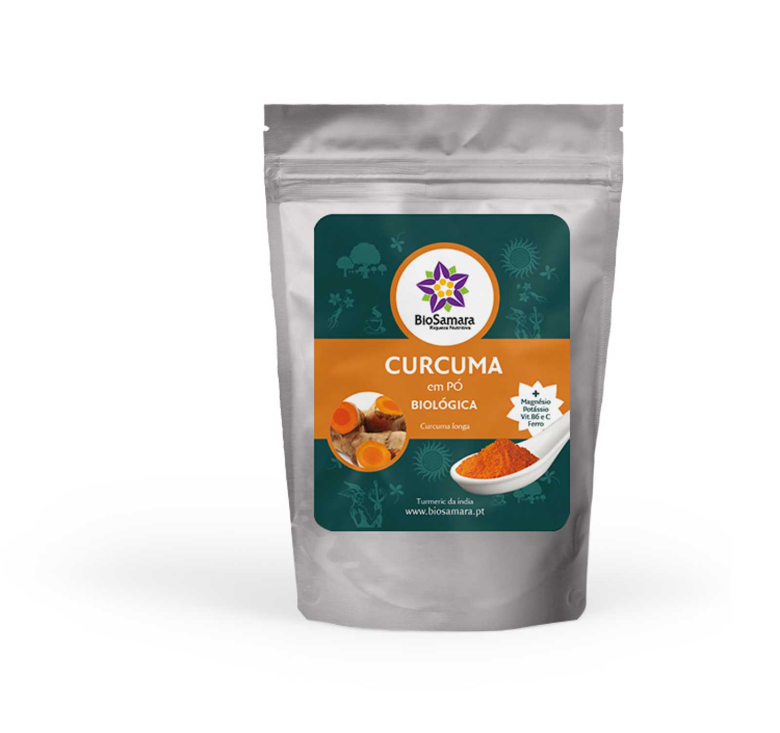 Cúrcuma em pó Biosamara 125g