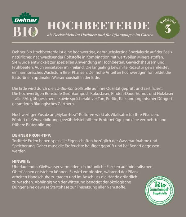 Dehner Bio Hochbeet-Erde, 48 x 40 Liter