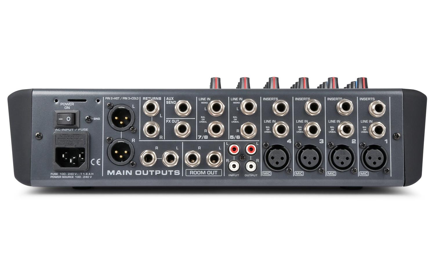 Mischpult PDM-S804<br>8-Kanal professioneller Analog Mixer