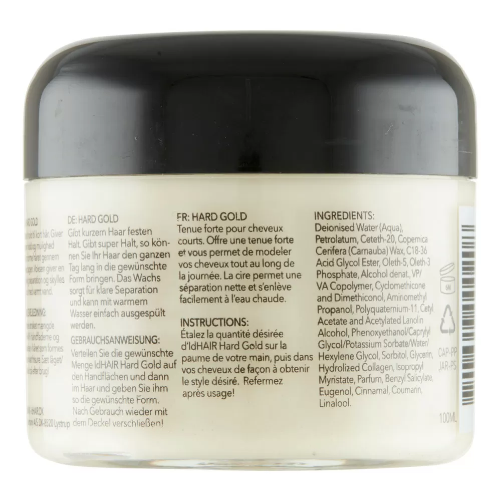 IdHAIR Hard Gold - 100 ml.