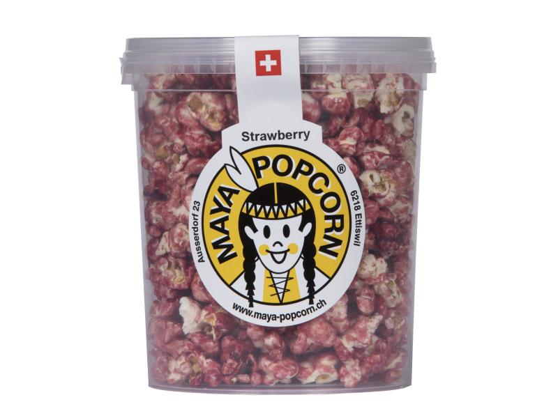 Maya Popcorn Popcorn   Erdbeer 100 g Erdbeer-Popcorn