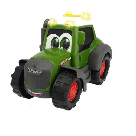 Dickie Toys Happy Fendt Team, Baustellenfahrzeuge mit Licht & Sound, 1 Stück, 3-fach sortiert.