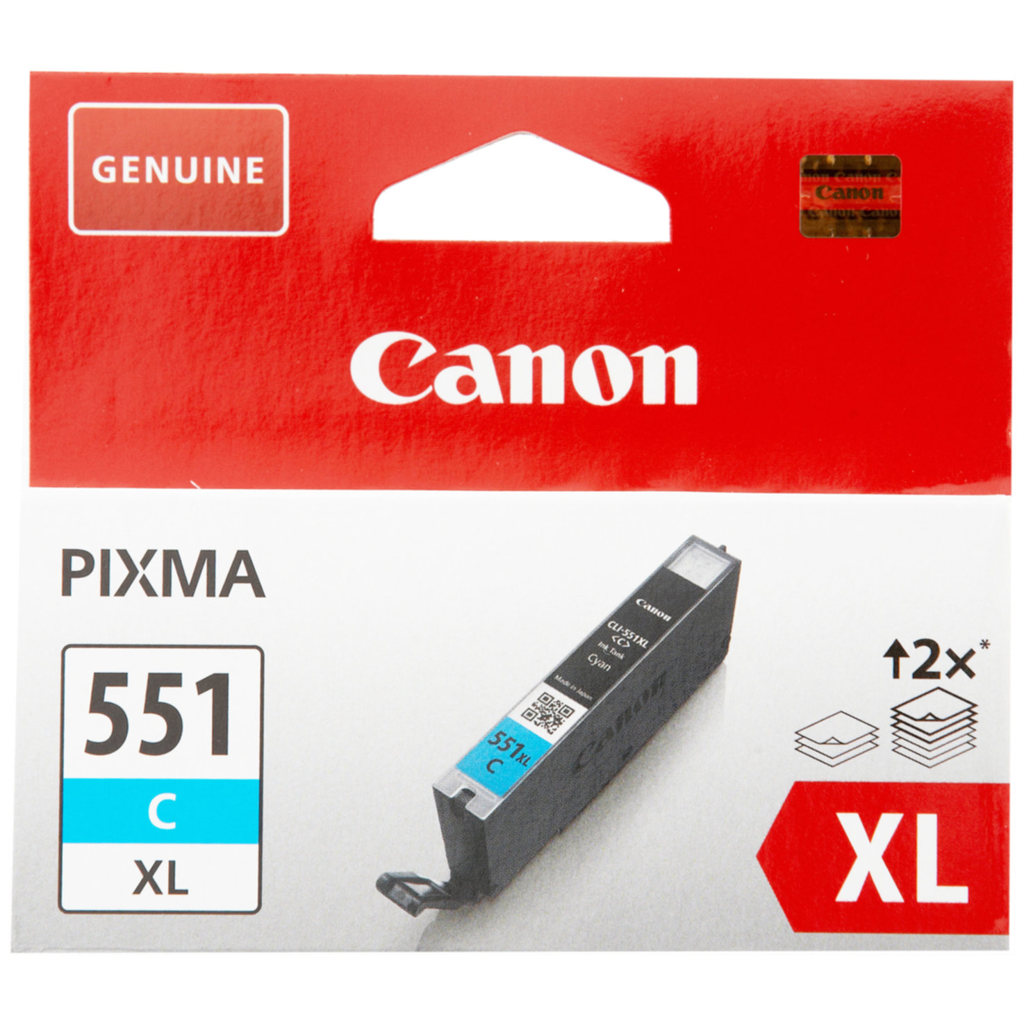 Canon Tintenpatrone cyan PIXMA CLI-551