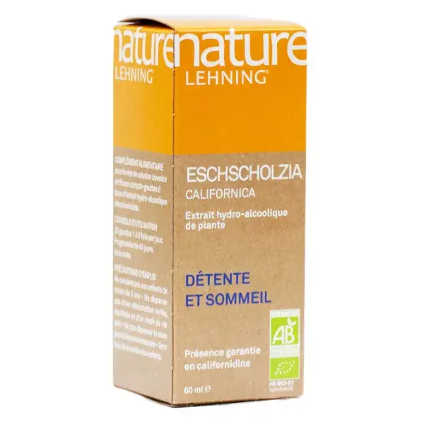 Lehning Nature Eschscholzia California Bio 60ml