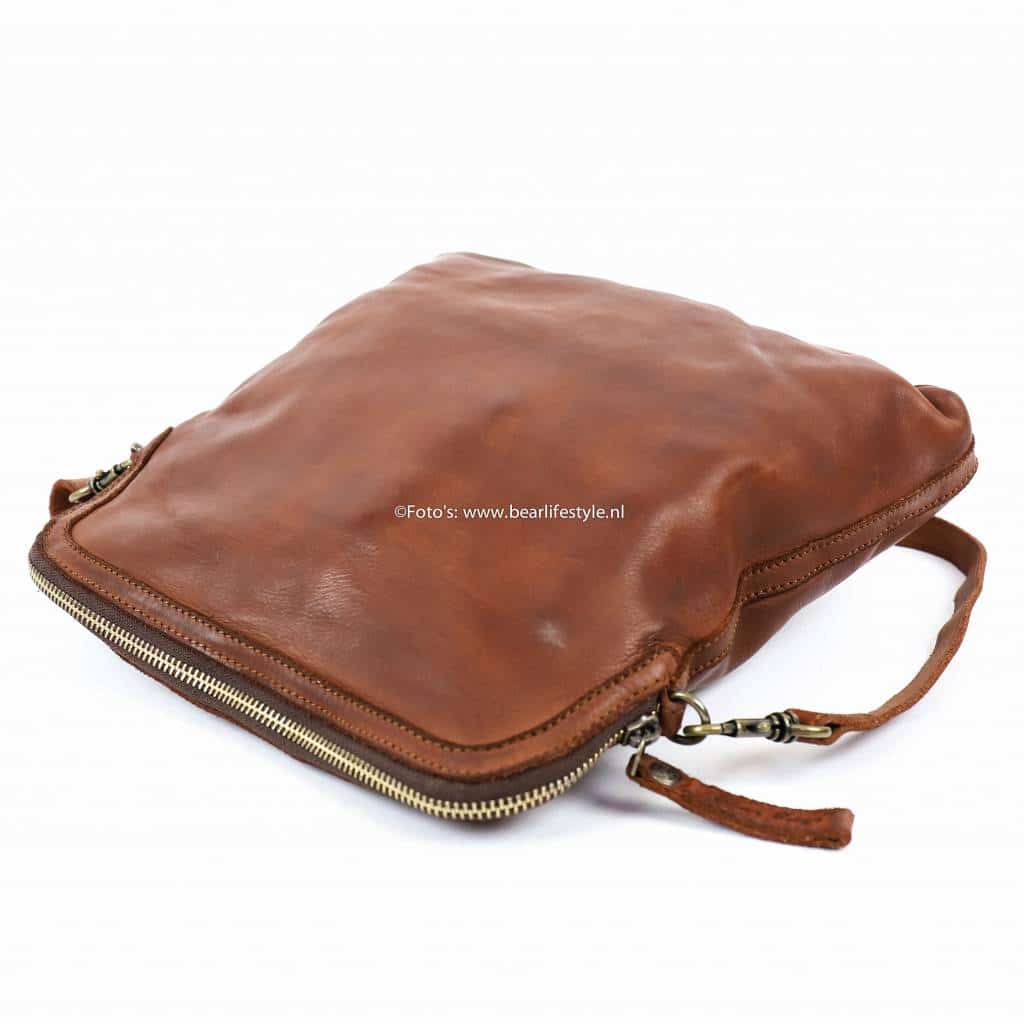 Bear Design Grizzly Schoudertas Pina Cognac GR8047