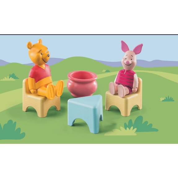 Winnie l'ourson et Porcinet avec cabane PLAYMOBIL 1.2.3 71316