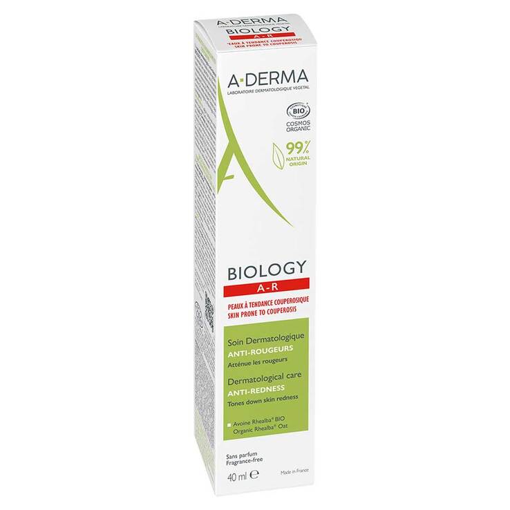 A-Derma Biology Anti-Rötungspflege dermatologisch, 40 ml