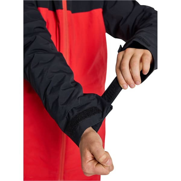Veste snowboard BURTON BOYS' LODGEPOLE 2L JACKET TRUE BLACK/TOMATO