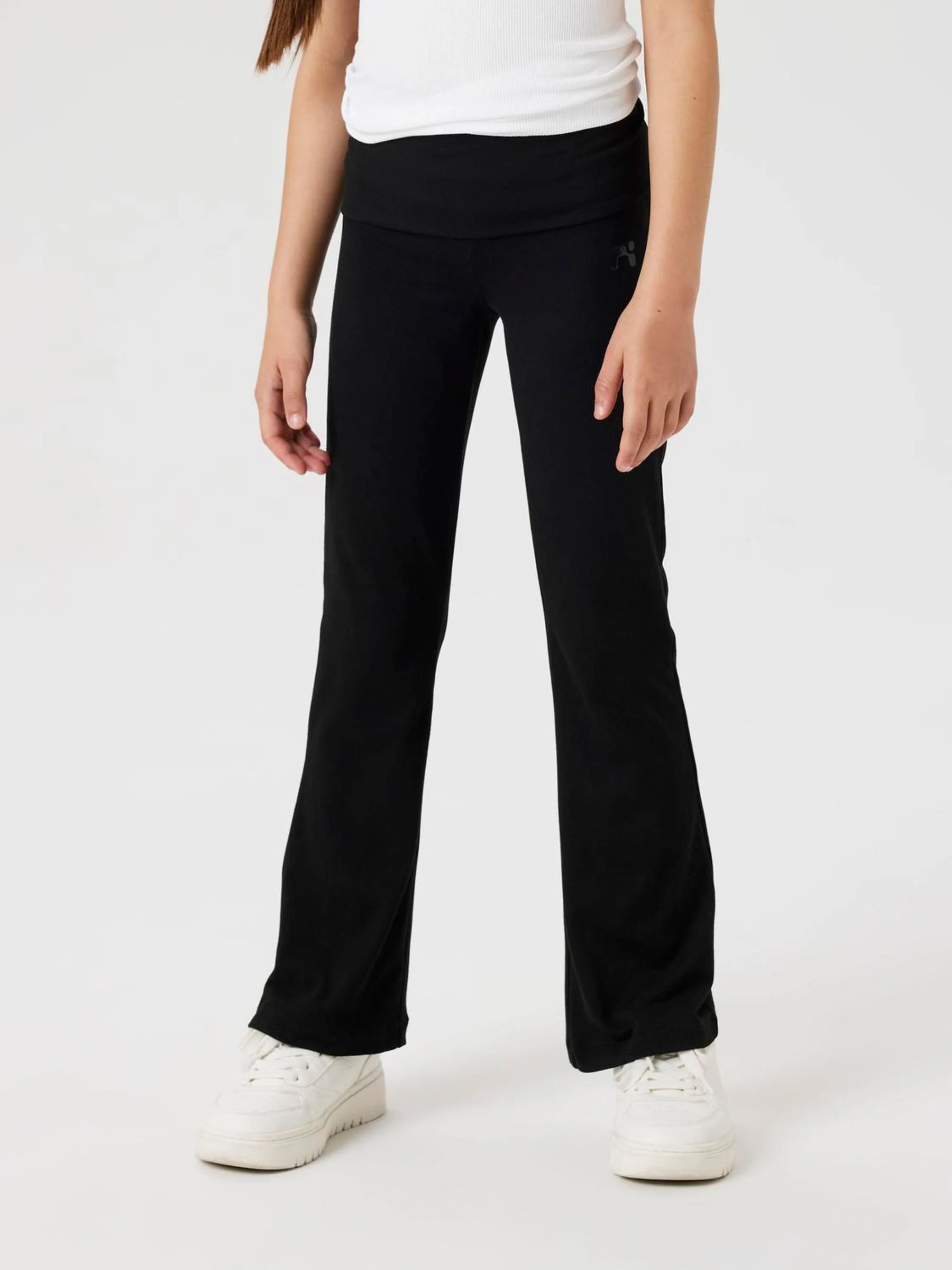 Name It Fold Over Flared Jersey Jeans