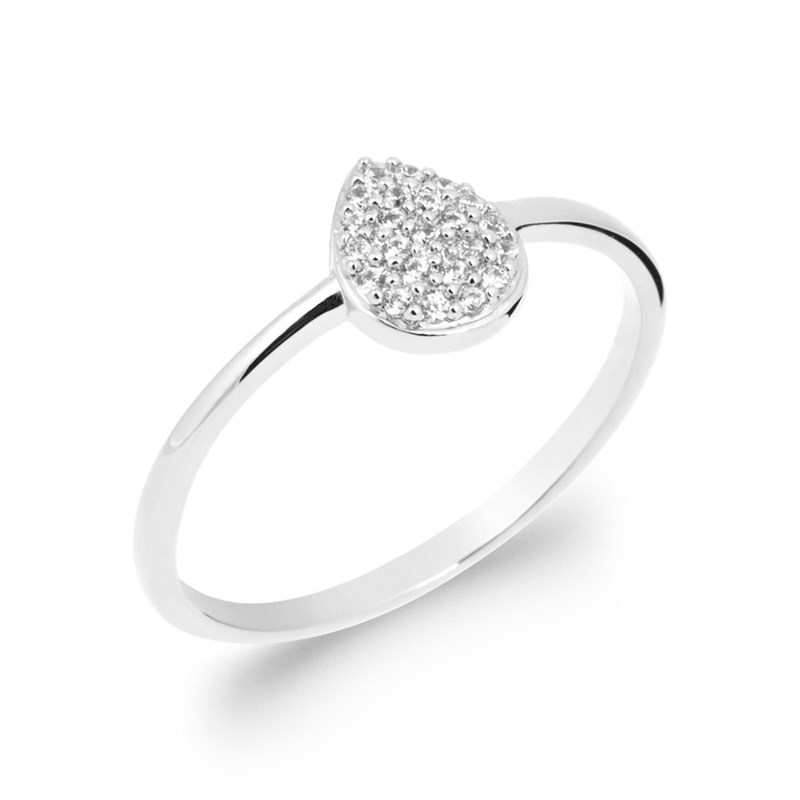 Bague Femme - Argent 925 - Oxyde de zirconium