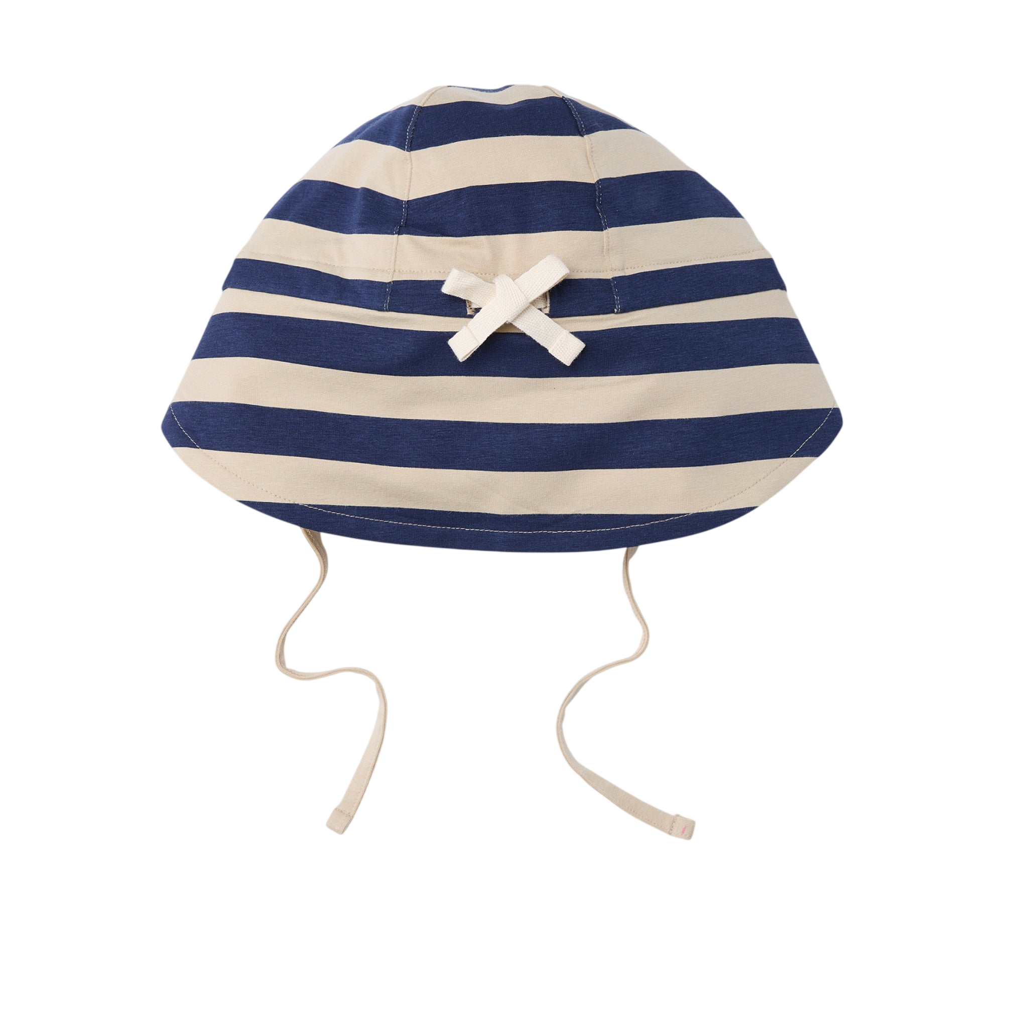 Baby Sonnenhut UVP 50  Navy/Sandy Stripe