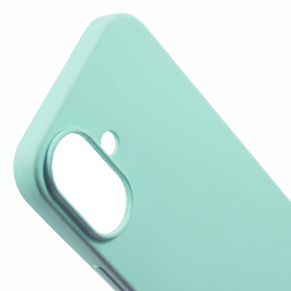 iPhone 16 Gummi Case Schutzhülle - Türkis (Matt)