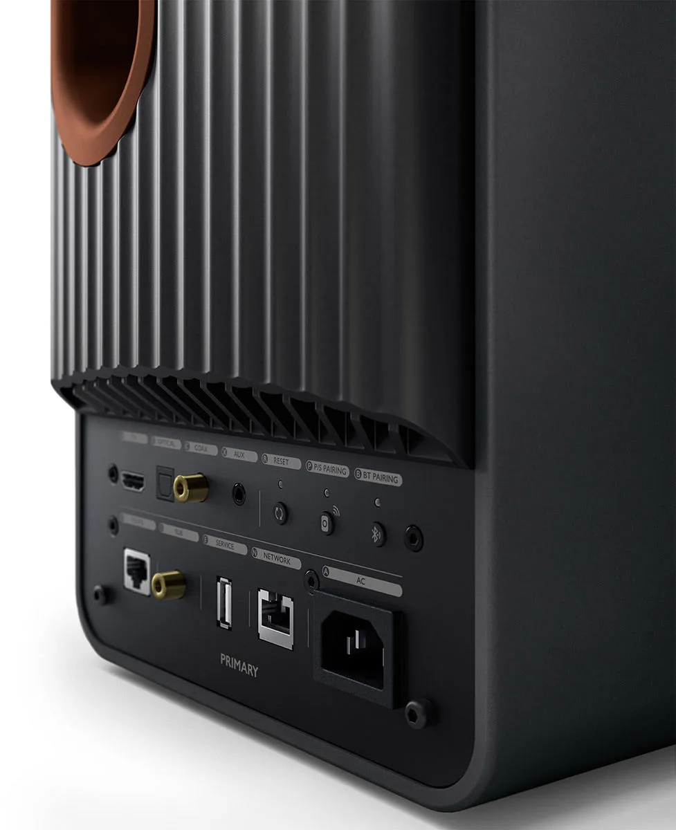 KEF LS50 Wireless 2 Noir mat Enceintes sans fil hi-fi