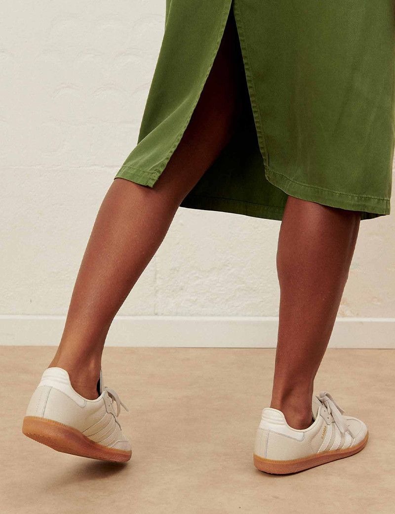 LAB DIP JUPE MIDI FEMME KAKI