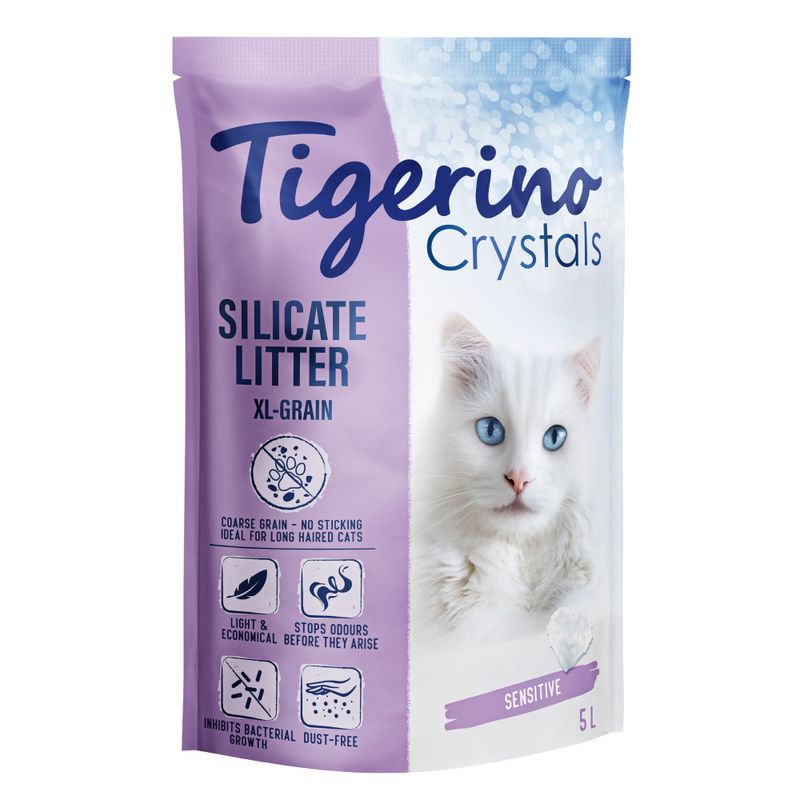 Litière Tigerino Crystals XXL à prix discount sur bitiba.fr
