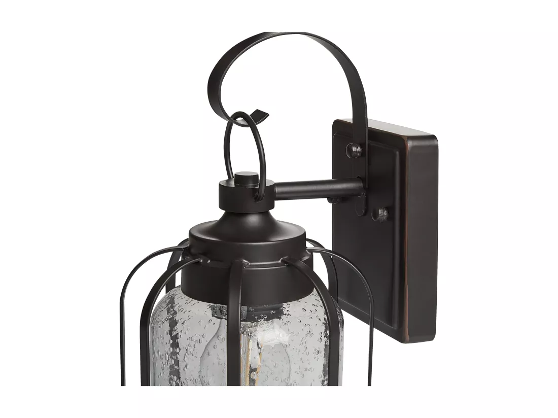 Lampe murale pour l'extérieur WOOLER Noir