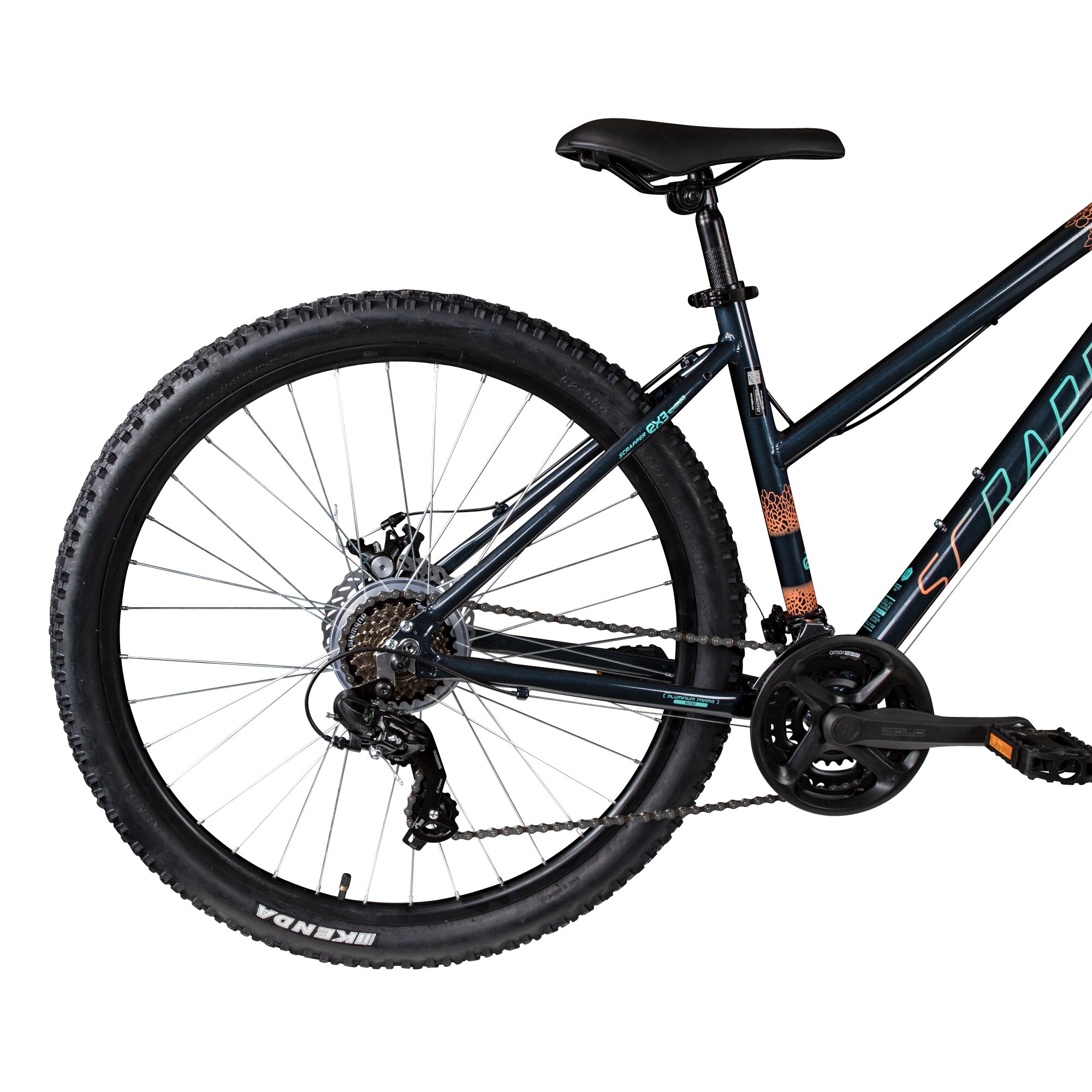 Scrapper 27.5 EXALTA 3.2 Mountainbike Herren oder Damen 27,5 Zoll Hardtail MTB Fahrrad 170 - 185 cm mit 21 Gang Schaltung