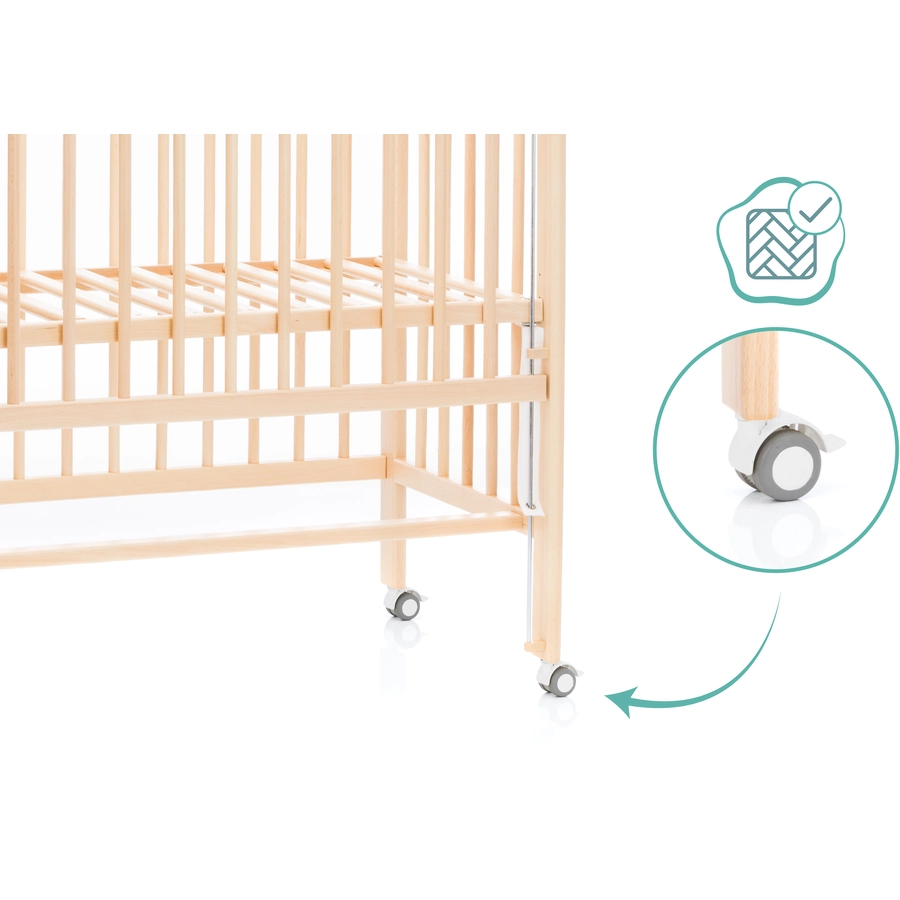 fillikid Beistellbett Nino buche