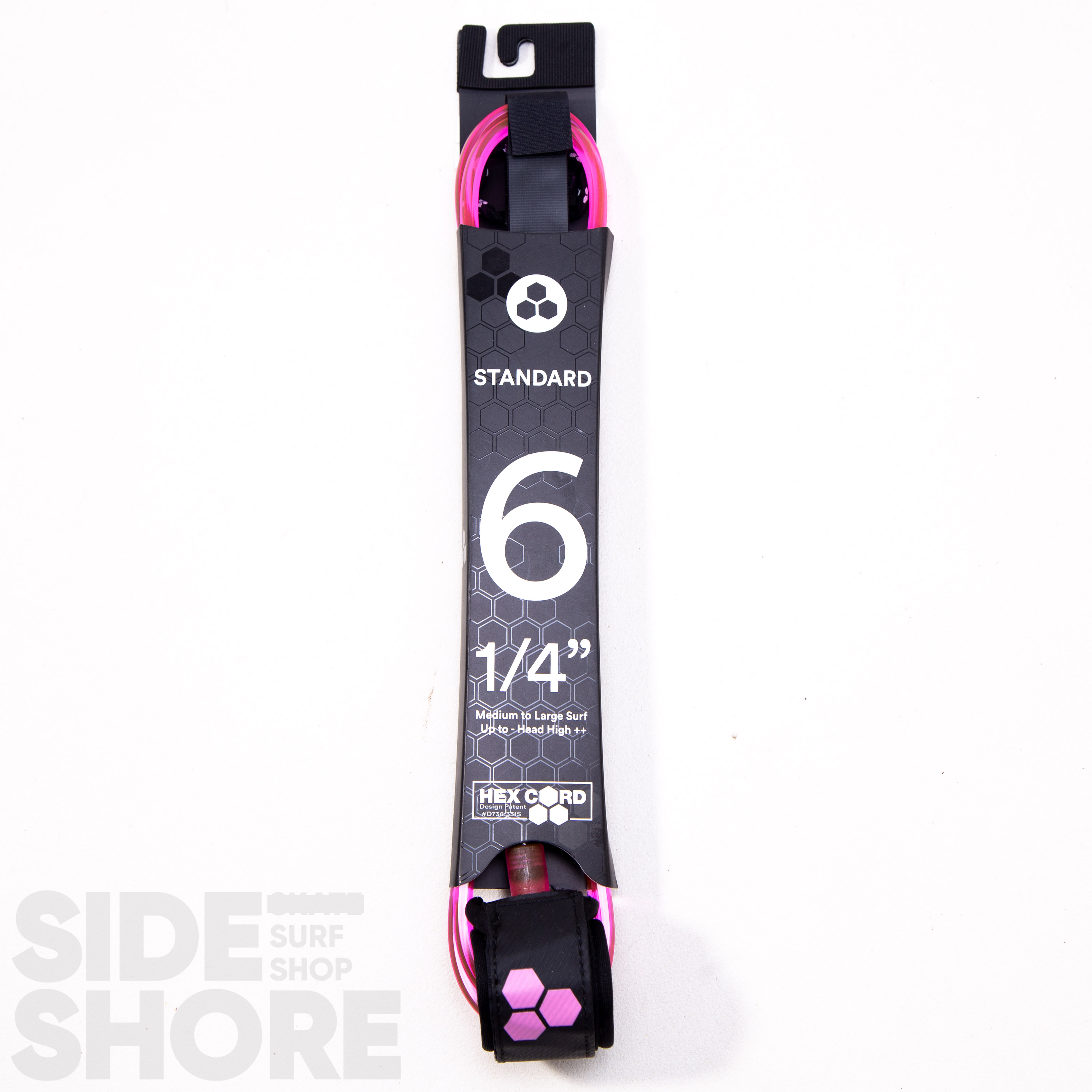Channel Islands Hex Standard Leash 6'0 - 1/4