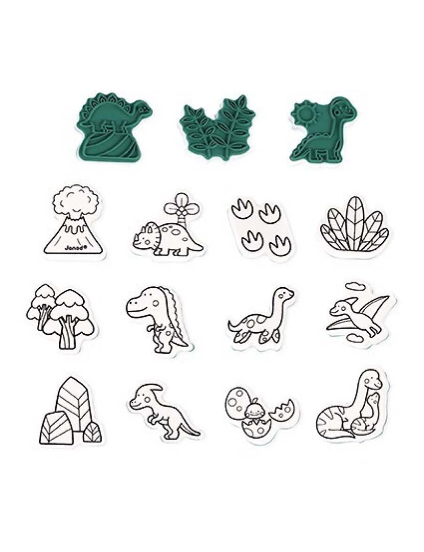 15 Dinosaur Stamps