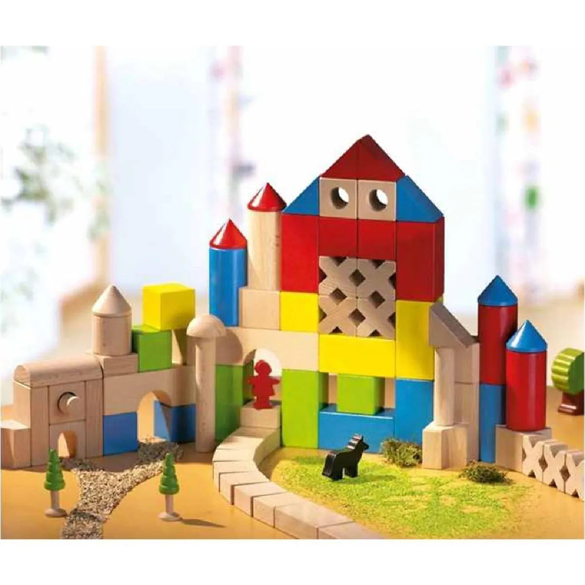 HABA Blocs de construction colorés 30 pcs